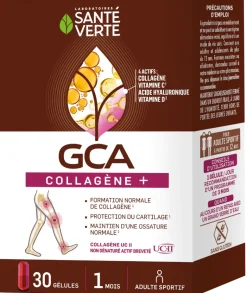 GCA FLEX + Protection Cartilage Santé Verte - boîte de 30 gélules végétales