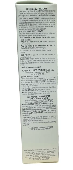 Gel anti cellulite effet froid Somatoline Cosmetic - tube de 250ml
