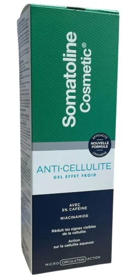 Gel anti cellulite effet froid Somatoline Cosmetic - tube de 250ml