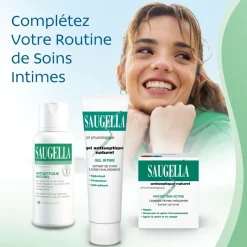 Gel antiseptique naturel intime Saugella – tube 30 ml