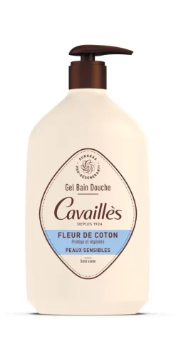 Gel bain et douche surgras actif fleur de coton Rogé Cavaillès