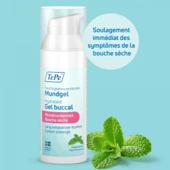 Gel buccal hydratant bouche sèche menthe douce TePe - flacon de 50ml