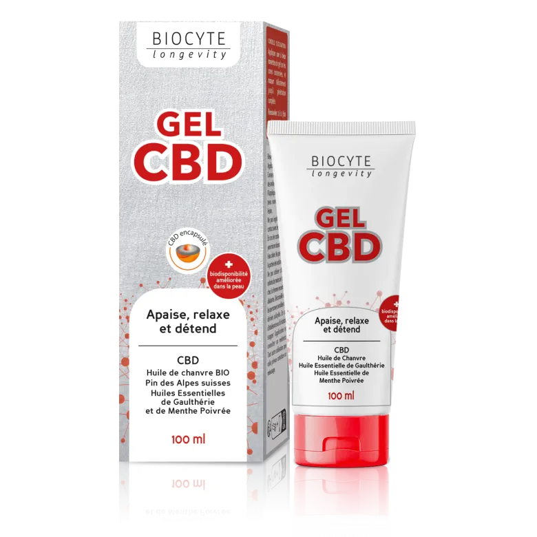 Gel CBD Biocyte - tube de 100ml