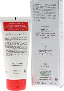 Gel CBD Biocyte - tube de 100ml