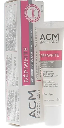 Gel contour de l'oeil dépiwhite anti-poches et anti-cernes ACM - tube de 15 ml