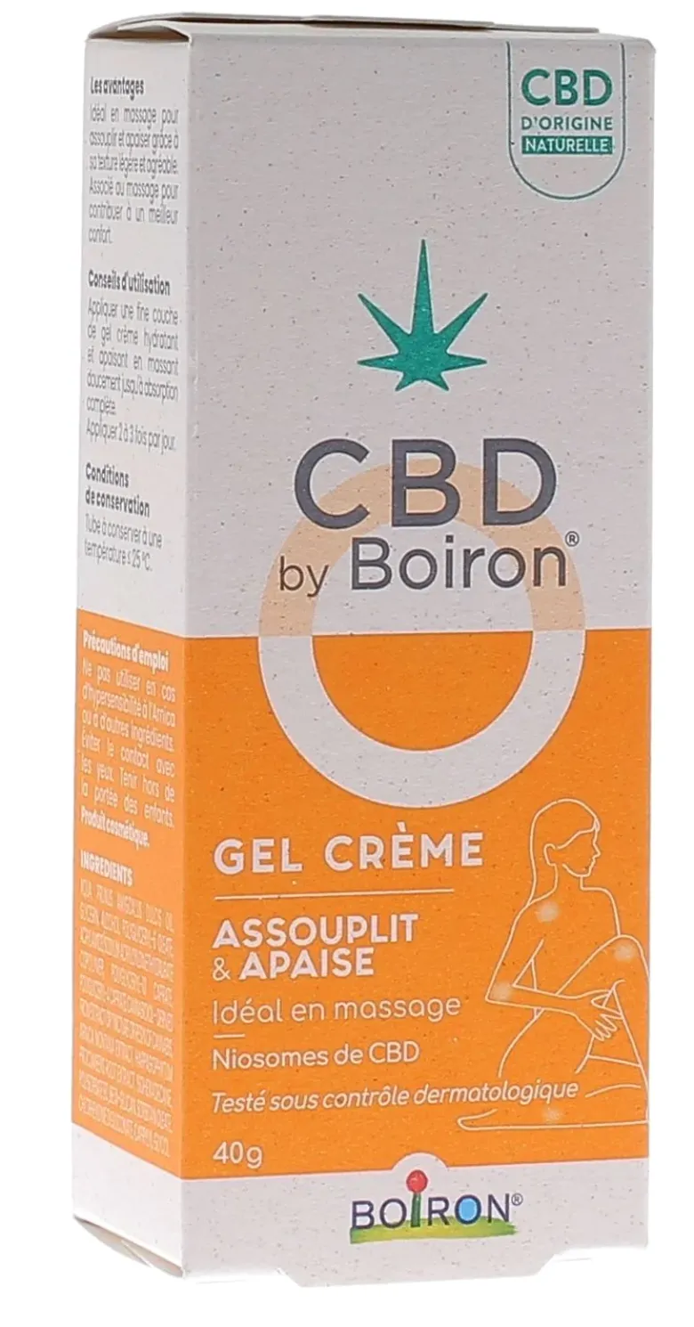 Gel crème CBD by Boiron