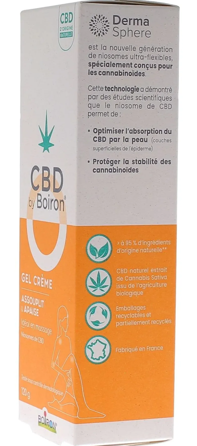 Gel crème CBD by Boiron