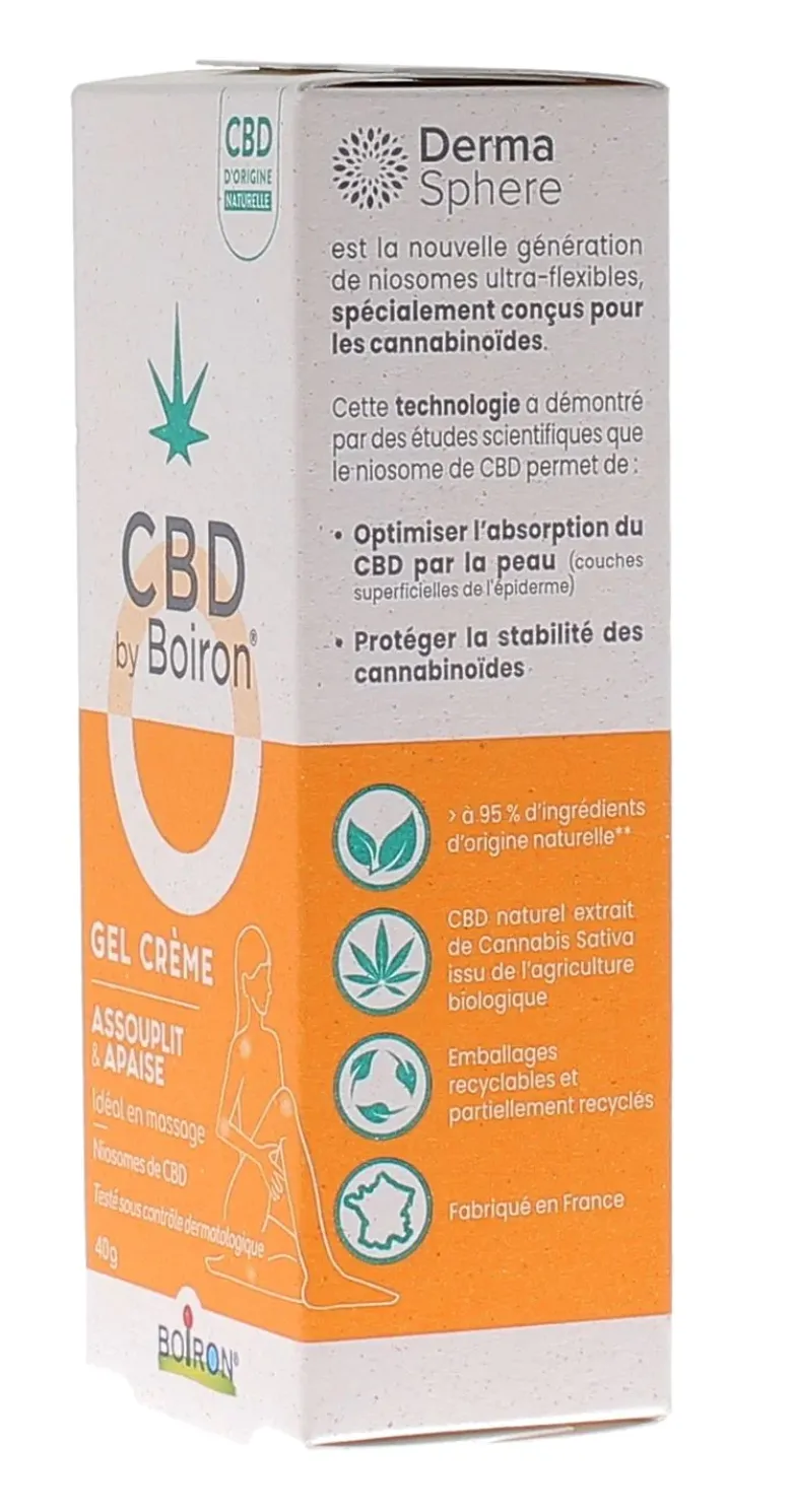 Gel crème CBD by Boiron
