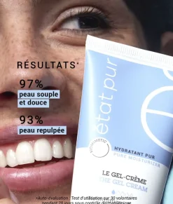 Gel-crème hydratant Etat Pur - tube de 50ml