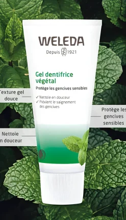 Gel dentifrice végétal Weleda