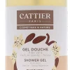 Gel douche Aloe vera vanille tonka bio Cattier - flacon-pompe de 1 L