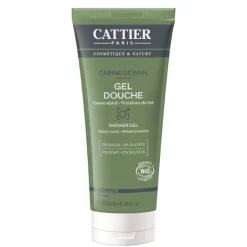 Gel douche Cabine de Bain bio Cattier - tube de 200 ml