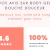 Gel douche douceur Avène - flacon de 500 ml