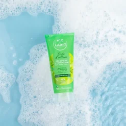 Gel douche 3 en 1 hydratant au thé vert bio Laino - tube de 200ml