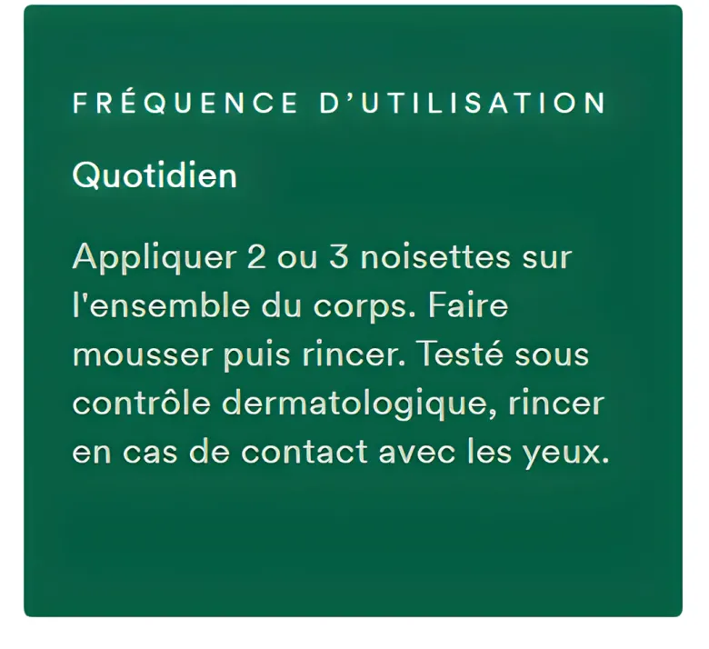 Gel douche nutritif au beurre de Cupuaçu bio Zestes d'Agrumes Klorane - tube de 200 ml