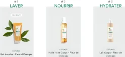 Gel douche nutritif au Cupuaçu bio Fleur d'oranger Klorane - tube de 200ml