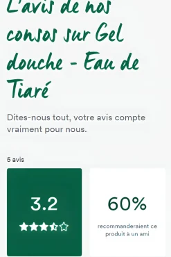 Gel douche nutritif au Cupuaçu bio Eau de Tiaré Klorane - tube de 200 ml