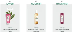 Gel douche nutritif au Cupuaçu bio Feuille de Figuier Klorane - tube de 200 ml