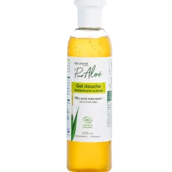 Gel douche revitalisant cutané Aloe vera 70% Bio Pur Aloé - flacon de 250 ml