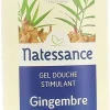 Gel douche stimulant gingembre bio natessance Léa Nature - flacon de 1 litre