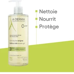 Gel douche surgras A-Derma