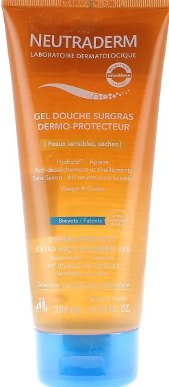 Gel douche surgras dermo-protecteur Neutraderm