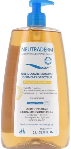 Gel douche surgras dermo-protecteur Neutraderm
