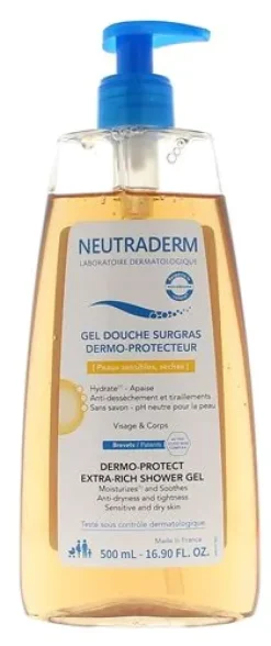 Gel douche surgras dermo-protecteur Neutraderm