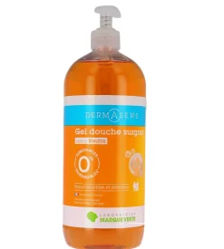Gel douche surgras parfum neutre Dermasens - flacon pompe de 1L