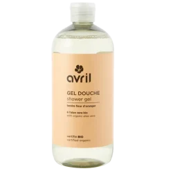 Gel douche tendre fleur d'oranger bio Avril - flacon de 500ml