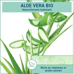 Gel douche vivifiant Aloe Vera bio Natessance - éco-recharge de 1L
