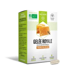 Gelée royale bio Dayang - boîte de 15 gélules végétales