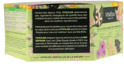 Gelée Royale Bio 1500 mg Défense+ Apicule Vitaflor - Boîte de 20 ampoules