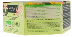 Gelée Royale Bio 1500 mg Défense+ Apicule Vitaflor - Boîte de 20 ampoules