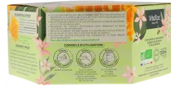 Gelée Royale Bio 1500 mg Défense+ Apicule Vitaflor - Boîte de 20 ampoules