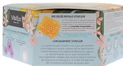 Gelée royale bio 700 mg Immunité & croissance junior apiculte Vitaflor - format 14 jours