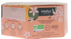 Gelée royale bio 1000 mg Énergie+ Vitaflor - boîte de 20 ampoules