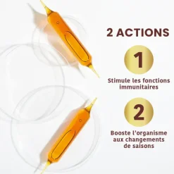 Gelée royale 4000 mg bio Santarome - boite de 10 ampoules