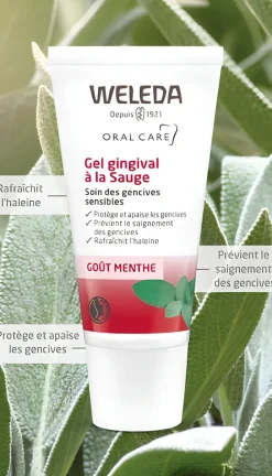 Gel gingival à la sauge Weleda - tube de 30 ml