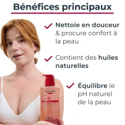 Gel-huile de douche pH5 Eucerin