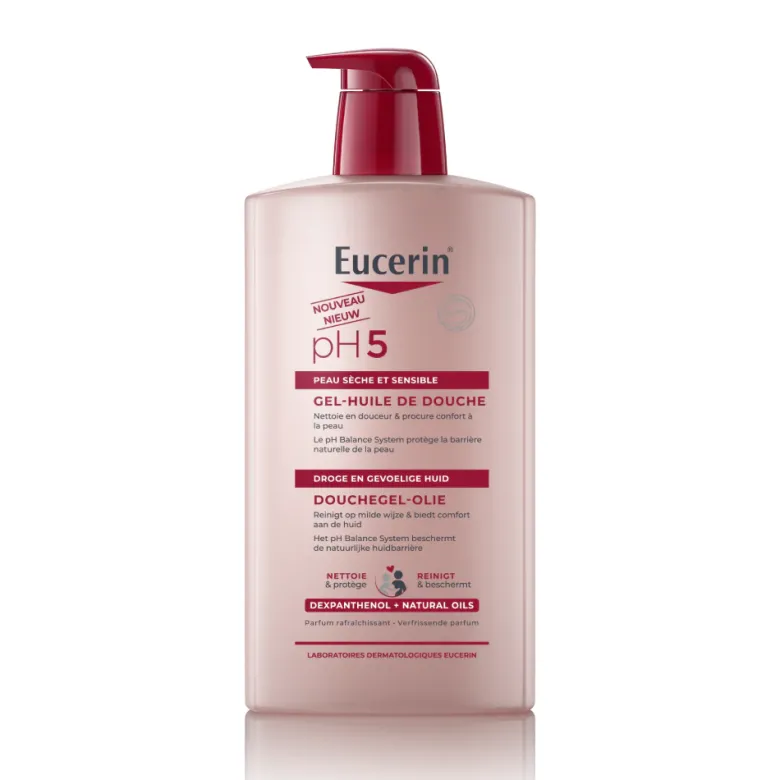 Gel-huile de douche pH5 Eucerin