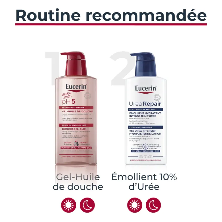 Gel-huile de douche pH5 Eucerin