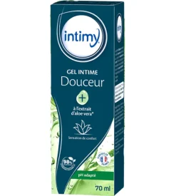 Gel intime douceur à l'extrait d'aloe vera Intimy - tube de 70ml