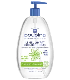 Gel lavant anti-irritation Poupina