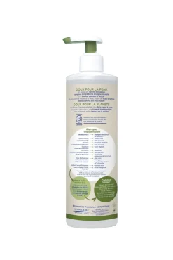 Gel lavant corps et cheveux sans parfum bio Mustela - flacon-pompe de 400 ml