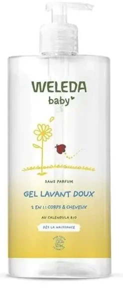 Gel lavant doux baby Weleda