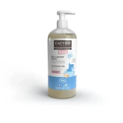 Gel lavant doux bébé bio Cattier - flacon-pompe de 500 ml