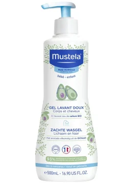 Gel lavant doux corps et cheveux Mustela