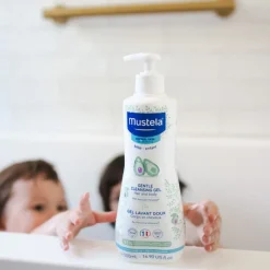 Gel lavant doux corps et cheveux Mustela