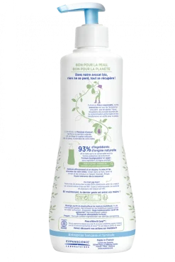 Gel lavant doux corps et cheveux Mustela